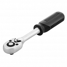 Ключ-трещотка 1/4", 150 мм, 24 зуба CrV 38D502 Topex