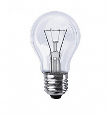 Лампа накаливания PHILIPS прозрачная (груша) А55 40W 230V CL E27