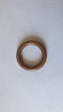 Кольцо для карниза D28 пластик дуб рустик (10шт/уп)