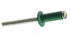 Заклепки 4,0 х 10 мм RAL 6005 (темно-зеленый), 50 шт.// Matrix (40684)